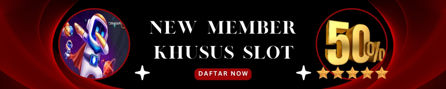 BONUS NEW MEMBER 50% KHUSUS SLOT