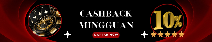 >>BONUS CASHBACK MINGGUAN UP TO 10% SLOT,LIVECASINO SPORTBOOK,TEMBAK IKAN